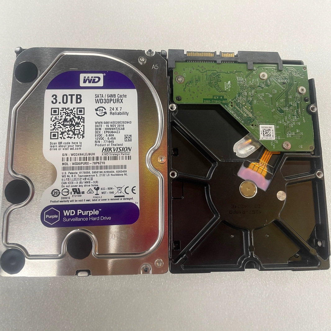 WD3T purple disk, special for monitoring