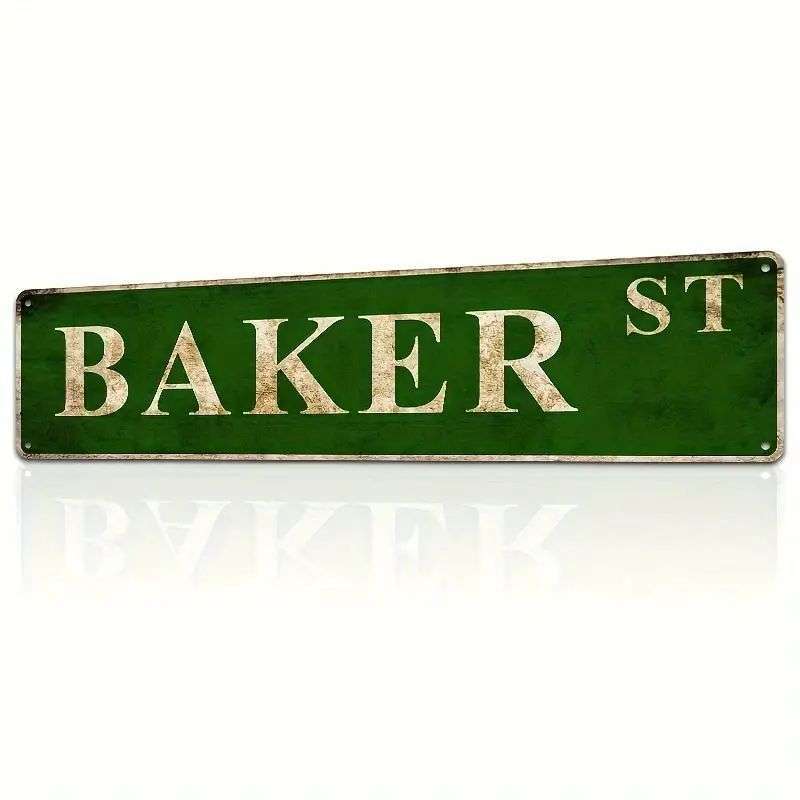 Cross-border hot selling factory direct selling 10x 40 tin painting American bar retro background wall decoration hanging painting