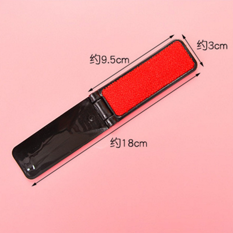 Creative Portable Folding Small Brush Flip Static Brush Dry Cleaning Dust Brush Sticker Cashmere Fabric Brush