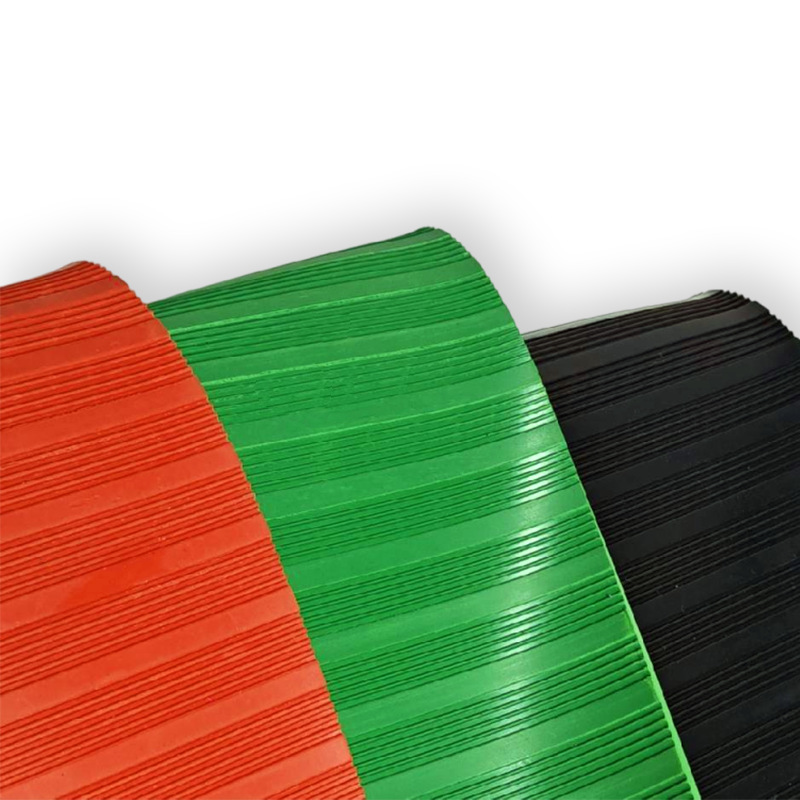 High Voltage Distribution Room Insulating Rubber Sheet Withstands 10Kv Black Floor Rubber Mat Green Red Insulating Rubber Mat