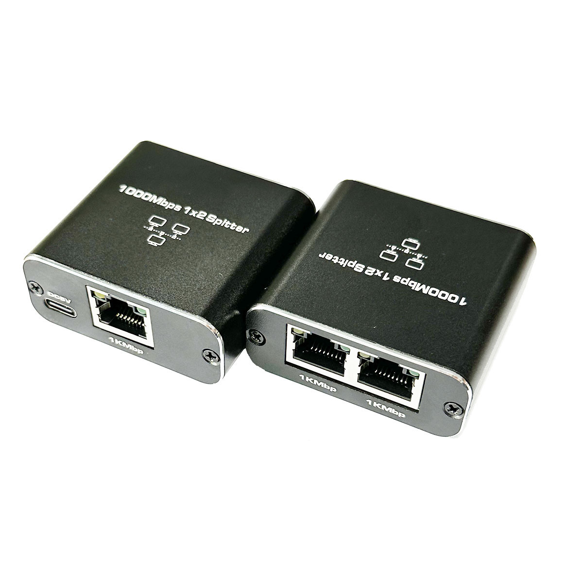 Gigabit network cable one-two simultaneous Internet access broadband network splitter network cable adapter connector connector port