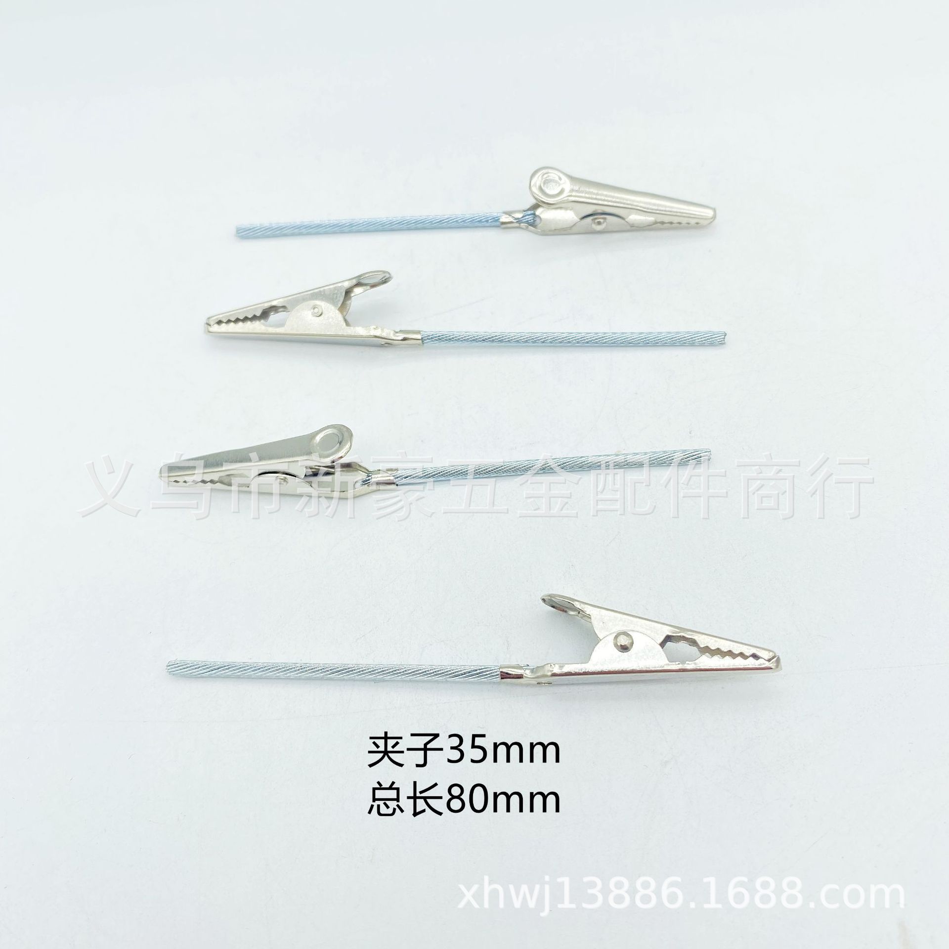 Self-produced business card clip, note clip, note alligator clip, wire rope clip complete specifications