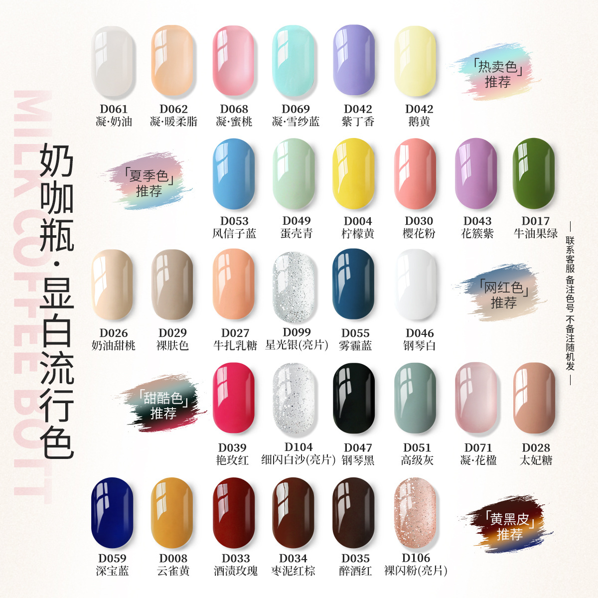 Baoman Die's 2025 New 120-Color Phototherapy Nail Polish Glue for Nail Salons Popular Ice Transparent Nude Color Whitening