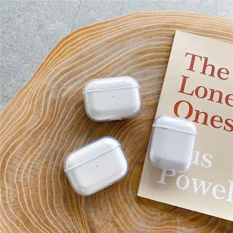 Suitable for Airpodspro 3Rd Generation Apple 4Th Generation Headphone Shell Material Transparent Airpodspro2 Material Tpu Pass