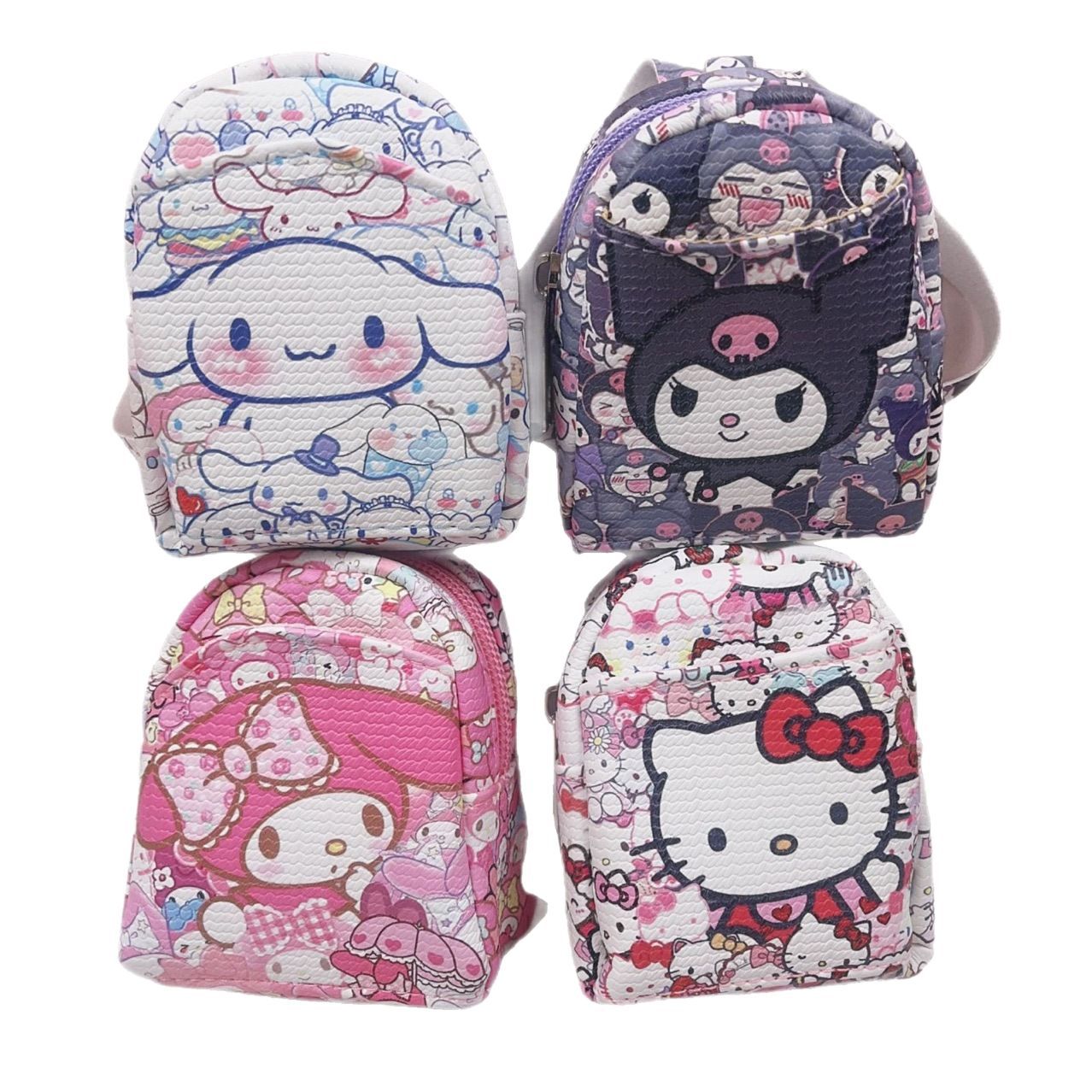 Sanrio Culomi Cartoon Merlot Mini Coin Purse Storage Key Case Headset Coin Bag Pendant
