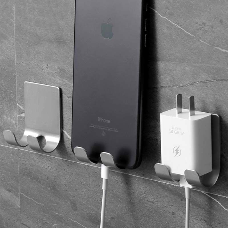 Cross-border special stainless steel razor holder bathroom hook bathroom razor sticky hook multifunctional pendant bracket