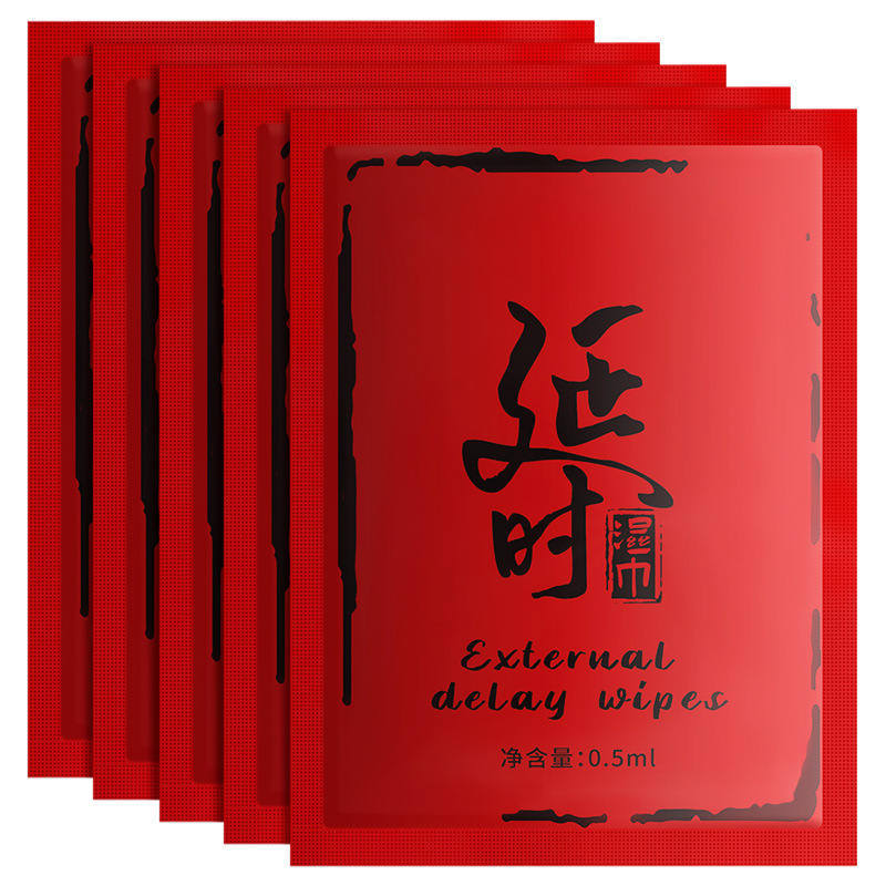 Duai India God Oil Red Time-delayed Wet Wipes for Male External Use Lasting and Lasting for Husband and Wife Sex Adult Sex Health Products