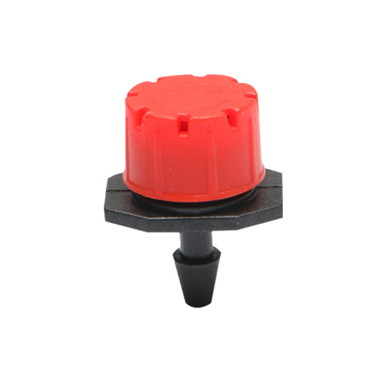 Eight-hole Little Red Riding Hood Dripper Garden Red Adjustable Flow Field Orchard Agricultural Greenhouse Pot Irrigation Dripper Sprinkler