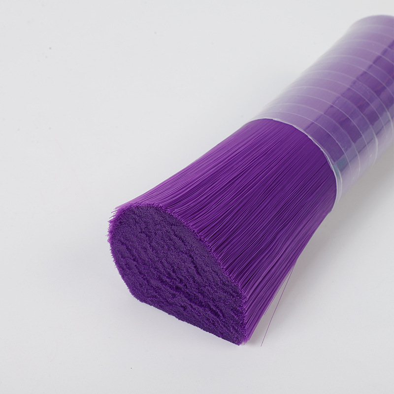 Pp Transparent Curved Filament Colorful Brush Filament Bright Colorful Brush Filament Wear-Resistant Brush Filament Industrial Brush Plastic Filament Supports Customization