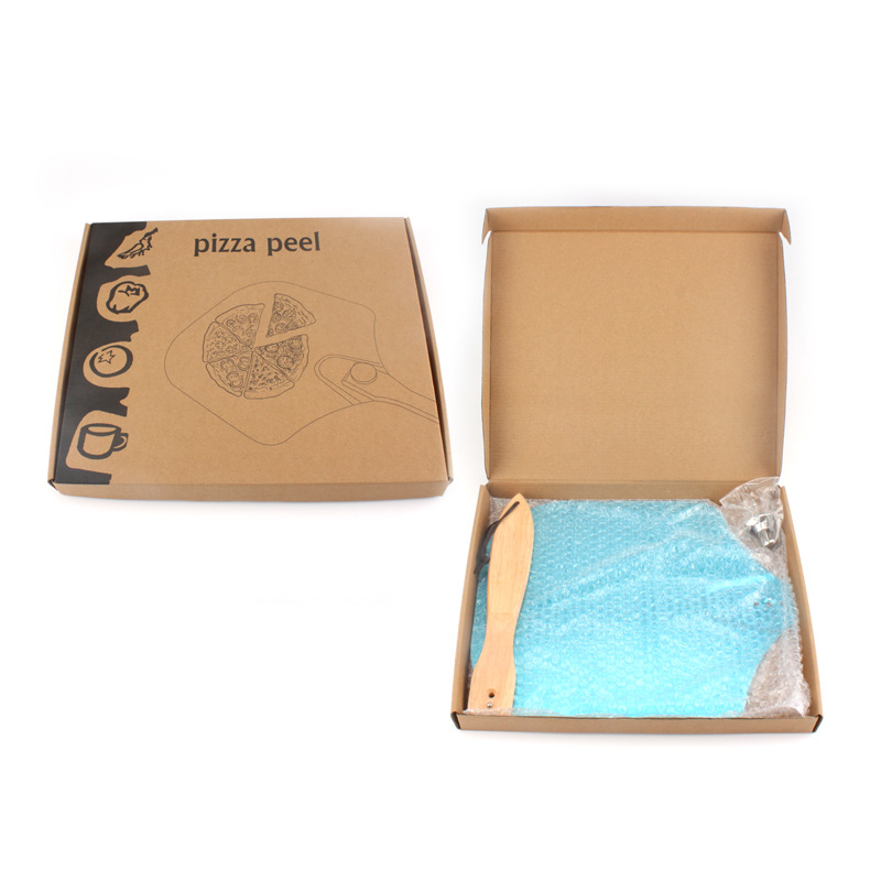 pizza shovel folding wooden handle rotating moving aluminum pizza shovel baking tool suit aluminum shovel pizza spade