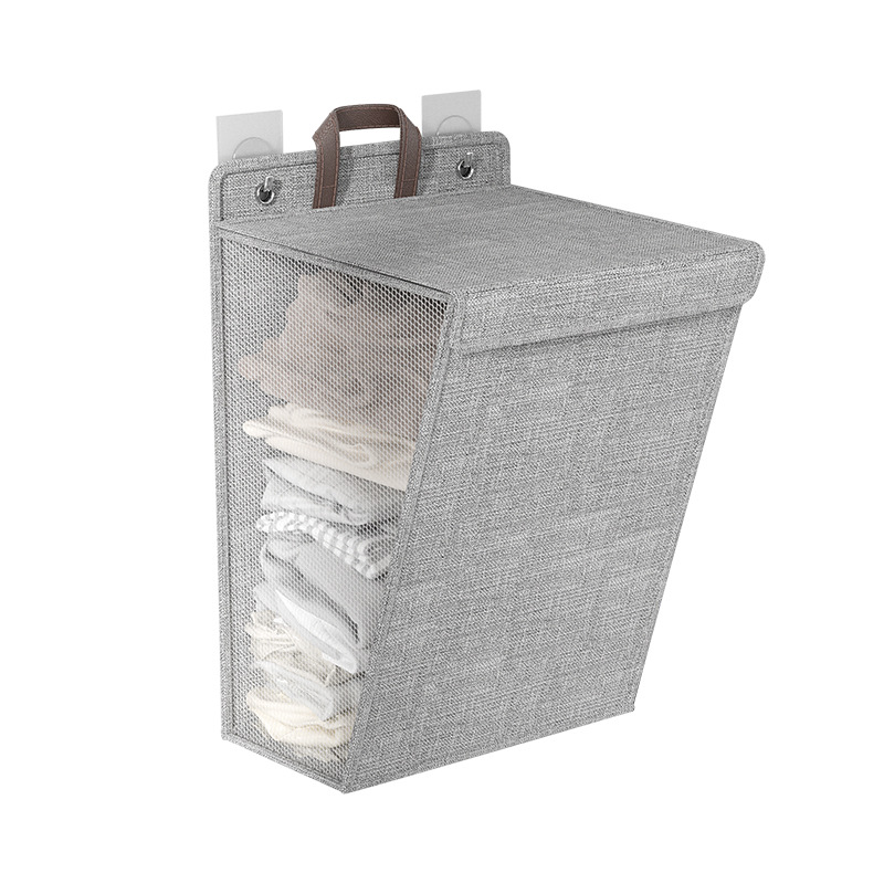 New Haoyi Dirty Clothes Basket Foldable Household Dormitory Dormitory Multifunctional Finishing Storage Wall Hanging Clothes Dirty Clothes Basket