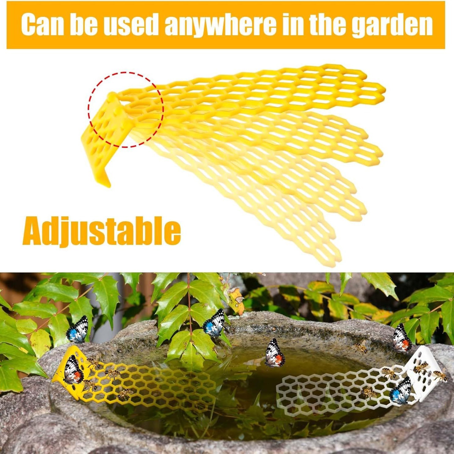 Cross-Border New Product Floating Bee Ladder Bee Insect Drinking Bee Ladder Insect Floating Bee Ladder