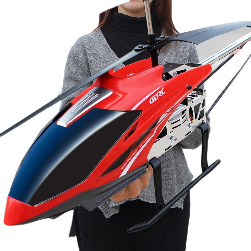 Weng Kai Remote Control Aircraft Unmanned Helicopter Kidsren's Fall-Resistant Boy Aircraft Aircraft Model Primary School Student 61-Section Toy