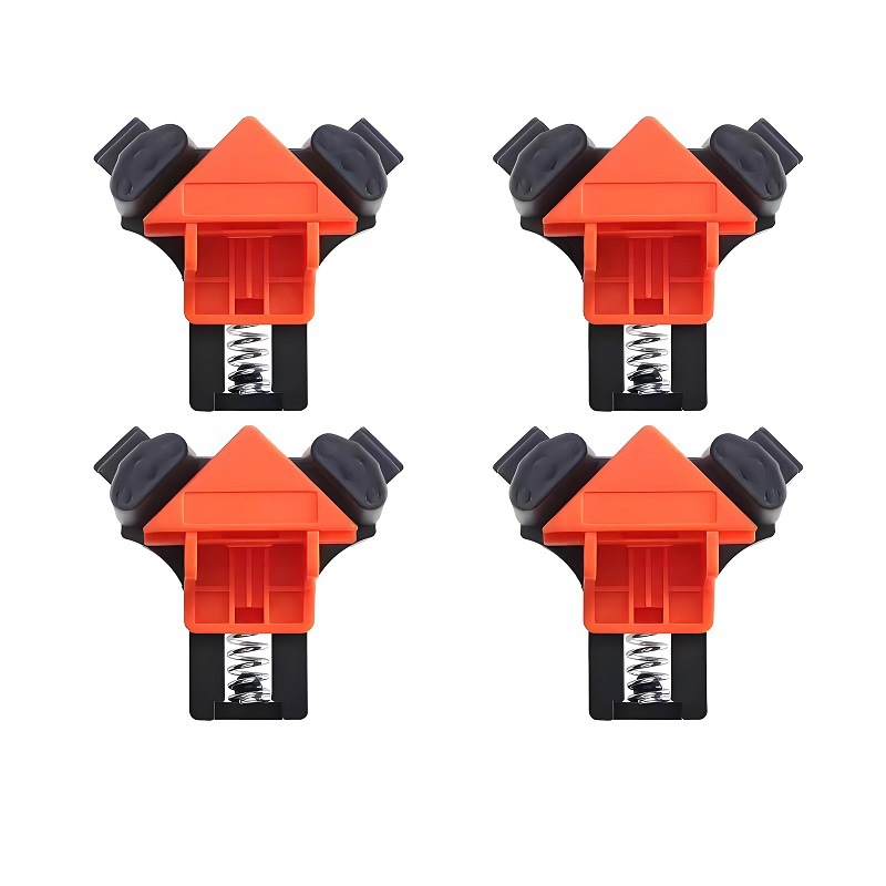 Прямые продажи с завода, 90° фиксированный инструмент для пробивки отверстий для домашнего столярного дела, зажим для фото рамки оптом.