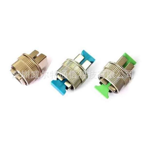 Sc/Lc/Fc/St Mechanical Flange Adjustable Fiber Optic Attenuator Adjustable Range 0-30Db