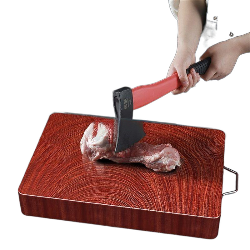 [Manufacturer Direct Delivery] Knife Board Cutting Board and Panel Ironwood Cutting Board Kitchen Chopping Board Household Zhuangcai Mildew-Proof Cutting Board