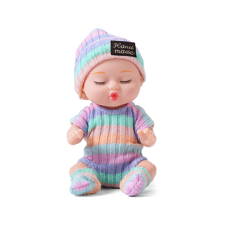 European and American Cross-border Doll Sleep bjd Simulation Rebirth Doll Sleeping Children's Toy Gift Box Girl Princess