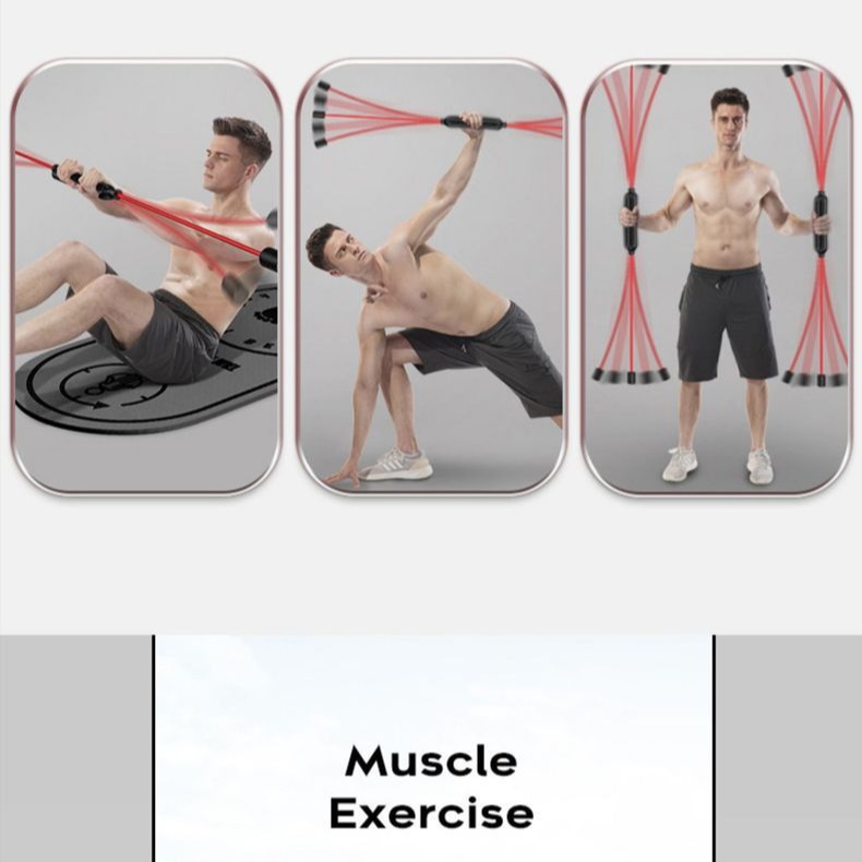 Factory wholesale feilix fitness elastic stick muscle training multifunctional fitness stick lengthened durable shaking stick