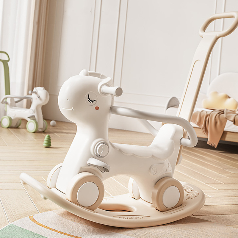 Качалка-лошадка для детей, игрушка-качалка, 2 в 1, качалка для дома, противоударная