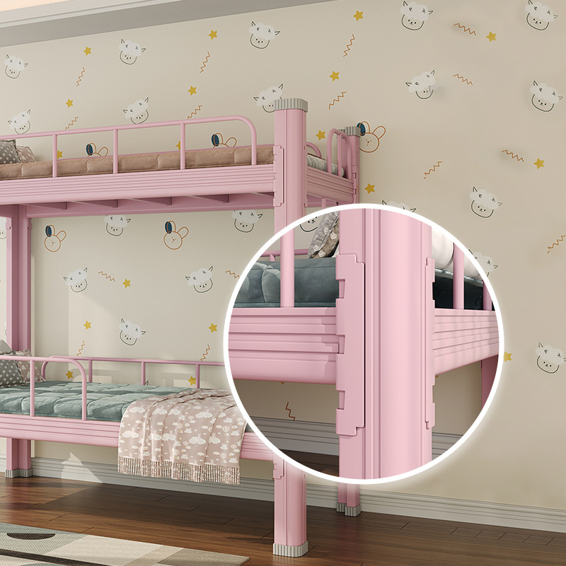 Nursery Bunk Beds, Kindergarten High and Low Beds, Primary School Dormitory Iron Frame Beds, Boys and Girls Bunk Beds, Nap Bed Factory
