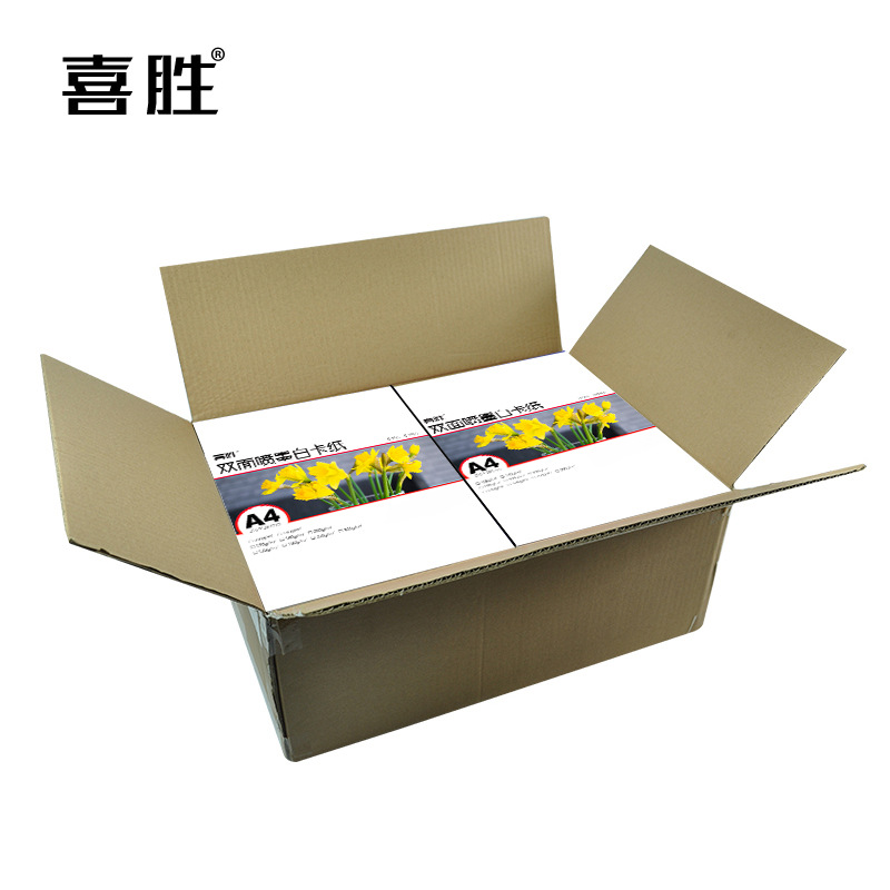 Factory batch 108g color inkjet paper A4 high-gloss matte inkjet printing paper 128g140g double-sided color inkjet matte paper