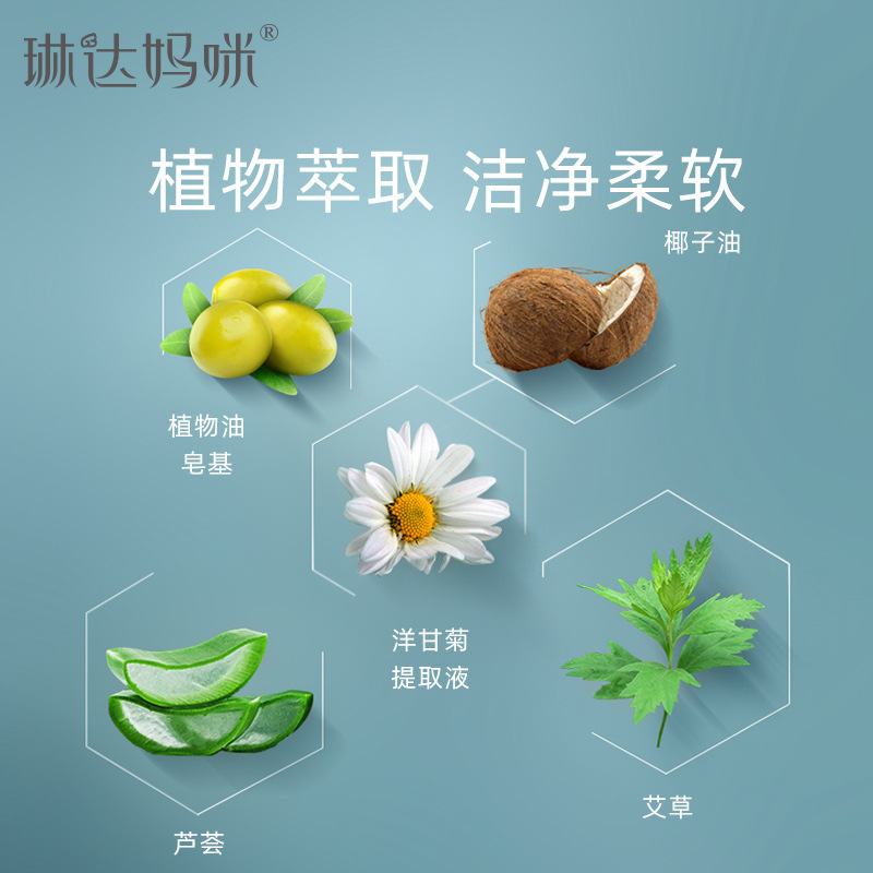 Linda Mommy Portable Baby Laundry Soap Baby Children's Soap Diaper Soap Bb Soap 40g Wholesale