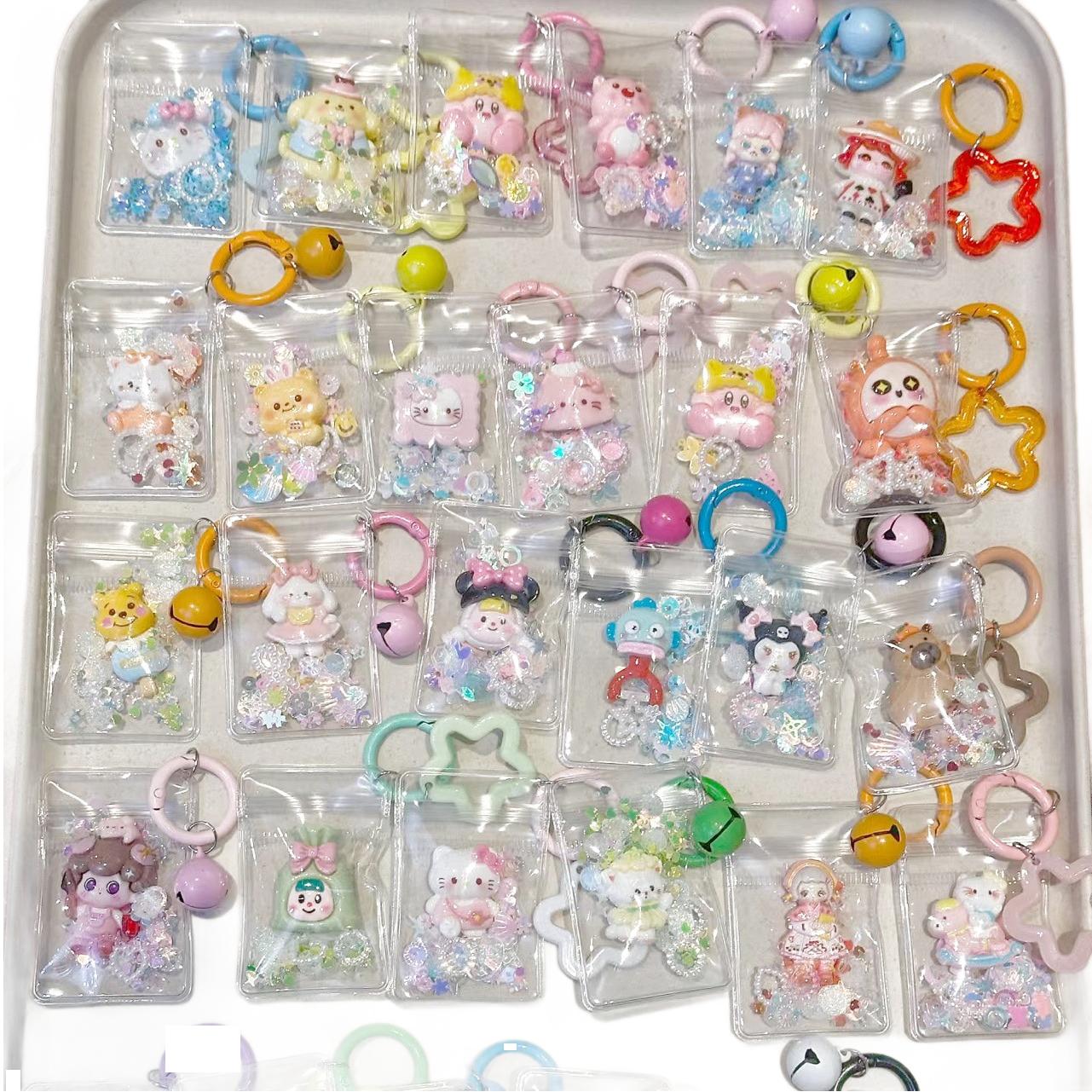 Shake Voice Live Explosions Cartoon Shake Music Waler Bag Keychain Cute Bag Pendant Hanging Ornaments Food Play Batch