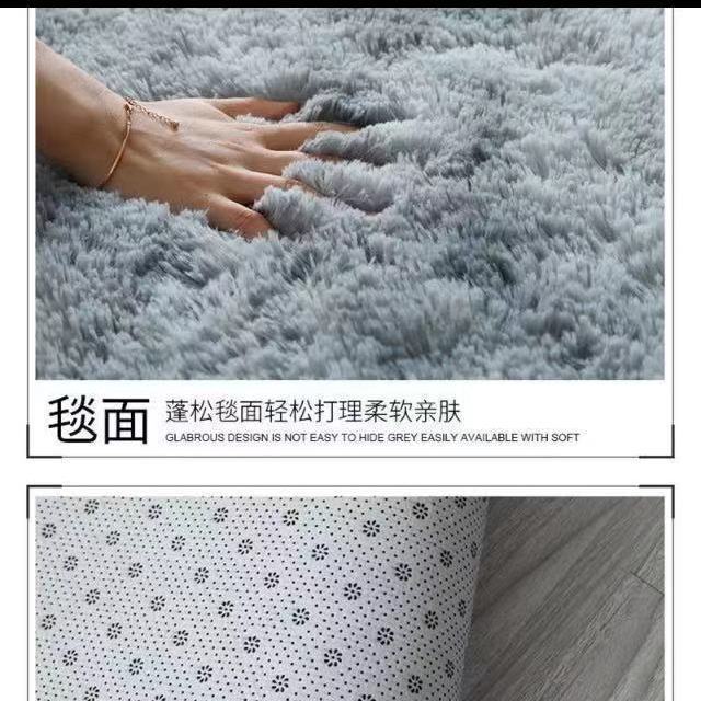 Scandinavian Carpet Bedroom Ins Popular Same Style Floor Mat Plush Room Bedside Blanket Carpet Living Room Man Zhao