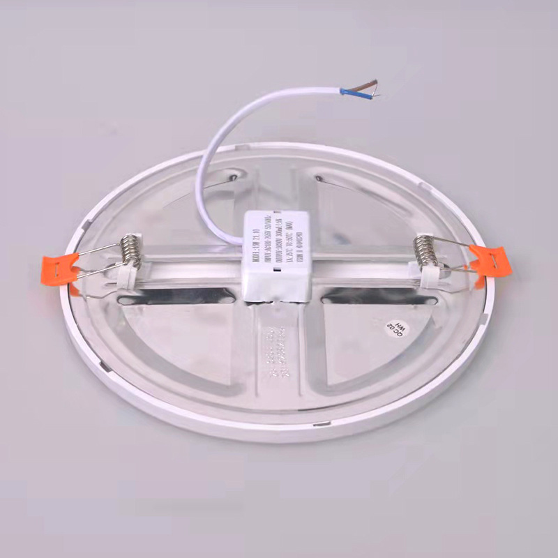 Customized free opening embedded led panel light ultra-thin square round concealed home downlight highlight ceiling light