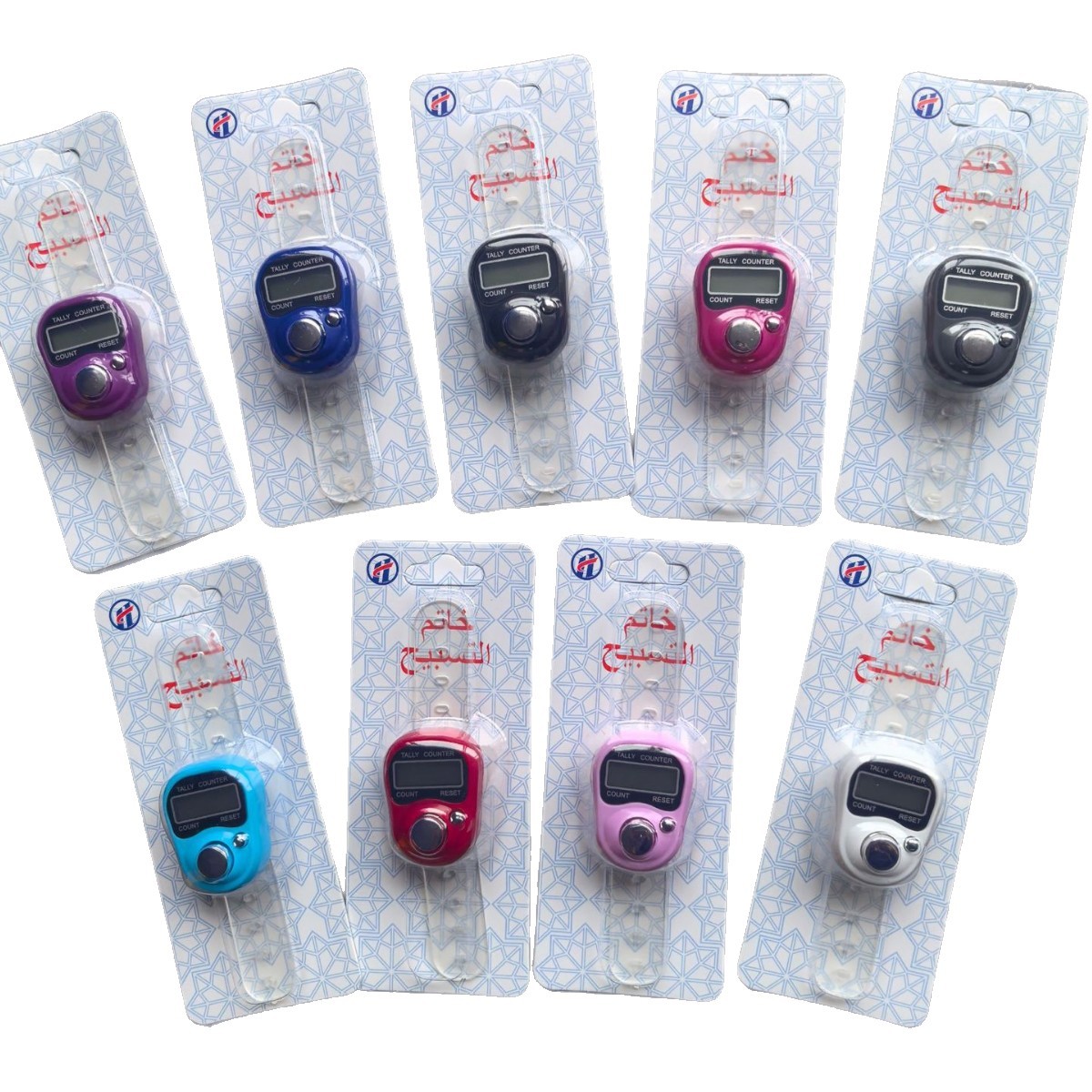 Electronic counter hand-press electronic counter digital display point counter household button counter in stock