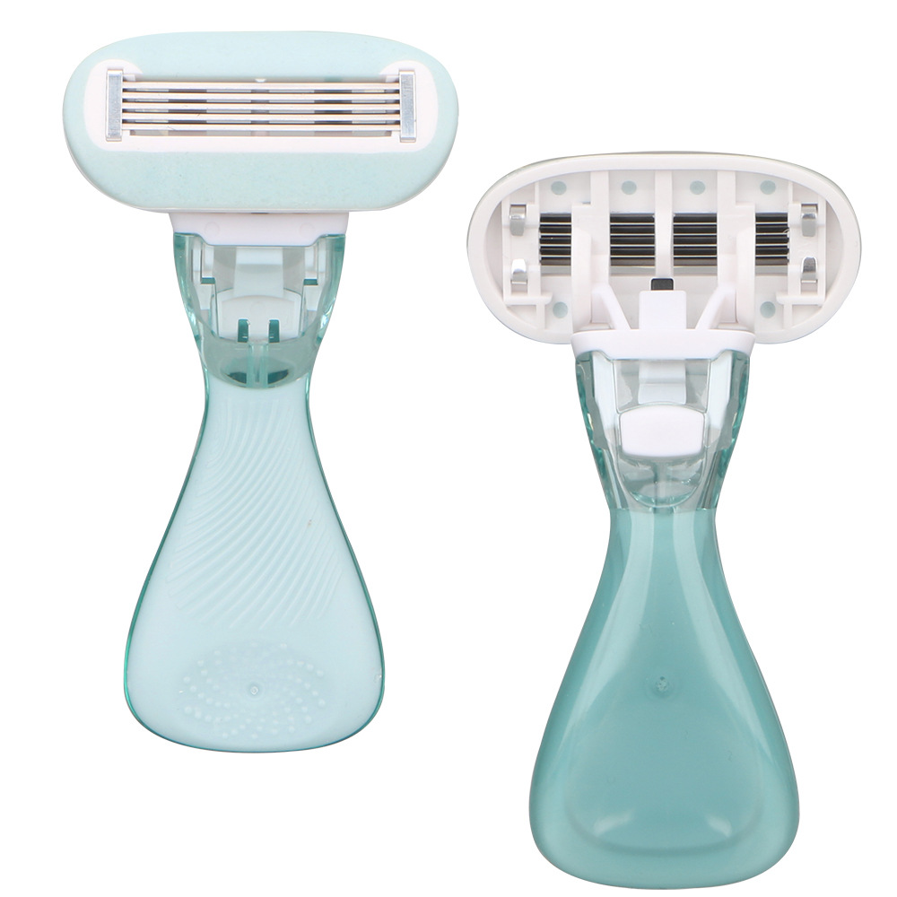 Прибор для удаления волос, ручная бритва для женщин, сменное лезвие с мылом, портативная бритва