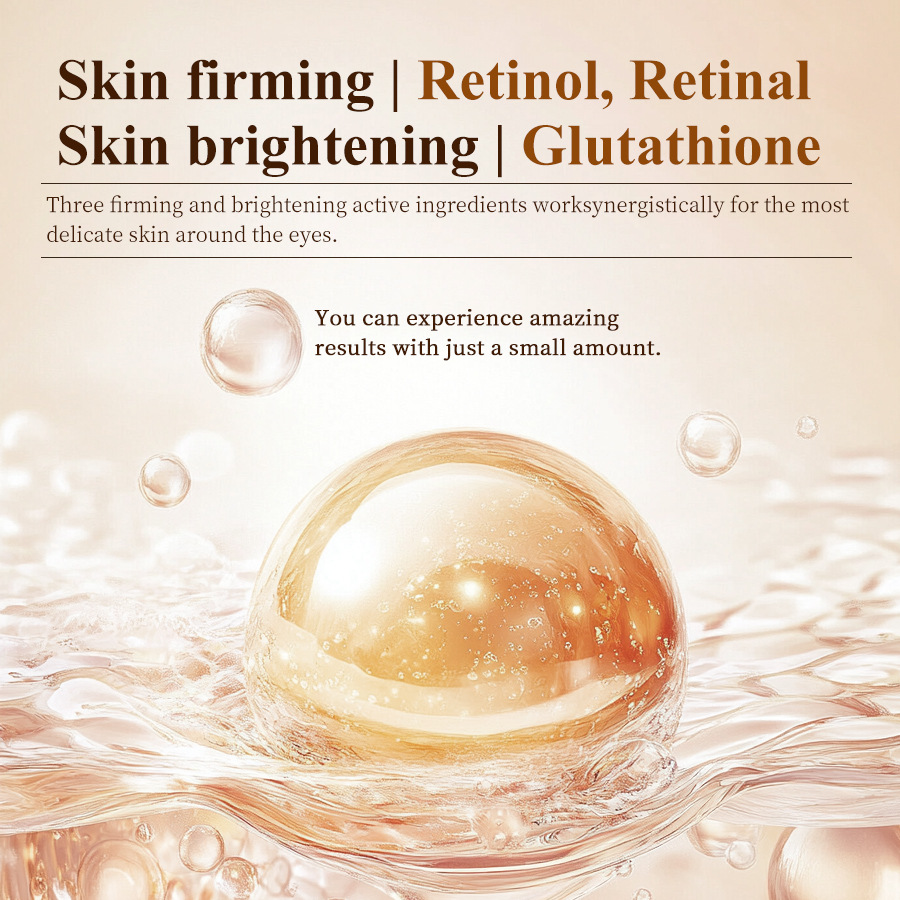 Men's Retinol Eye Cream 50g Hydrating and Moisturizing Improves Dark Circles and Eye Bags Cross-Border Skin Care Products Spot Wholesale