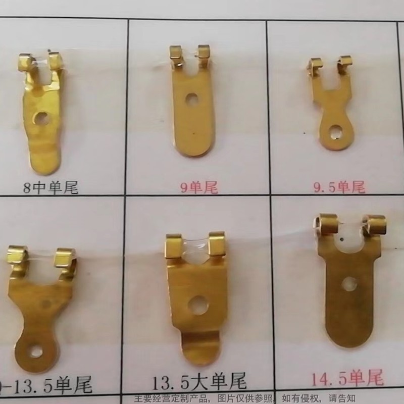 Custom Footwear Hardware Buckle Hook Buckle Footwear Accessories Custom Single Tail Clip Buckle Shoe Buckle Various Specifications lao19