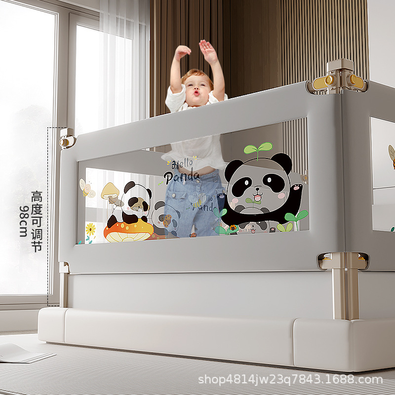 Bed fence baby bed fence baby bed fence three-sided combination 1.8 meters anti-fall 2 meters big bed side fence