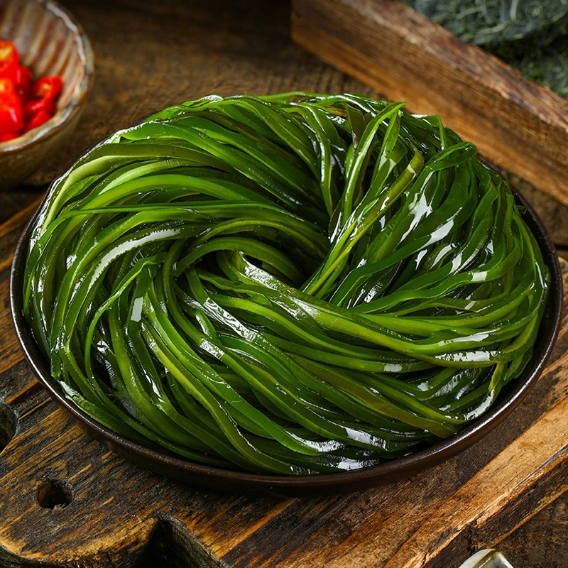 Compressed Kelp Silk Xiapu No-Wash Salad Vegetable Crispy Fresh Soup Convenient 22G/Pack High Foaming Rate Kelp Silk