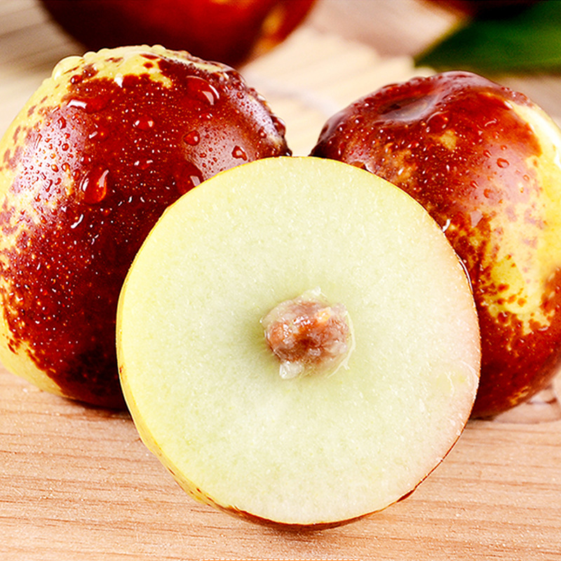 Shaanxi Dali Winter Jujube, Seasonal Fresh Crispy Sweet Jujube, Green Jujube, Fresh Jujube, Seasonal Fruit