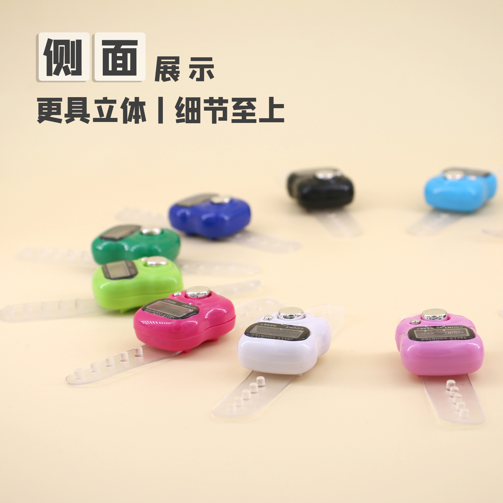 1012 Button Digital Counter Digital Display Manual Counter Ring Counter Finger Counter