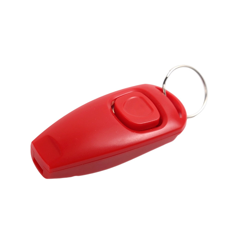 Dog Trainer Multifunctional Pet Clicker Whistle Dog Trainer Clicker Dog Flute Two-In-One Pet Supplies