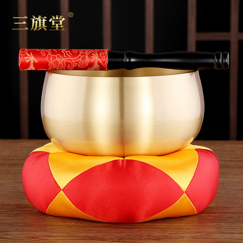 Бронзовая чаша для музыки, буддийские инструменты, чаша для медитации