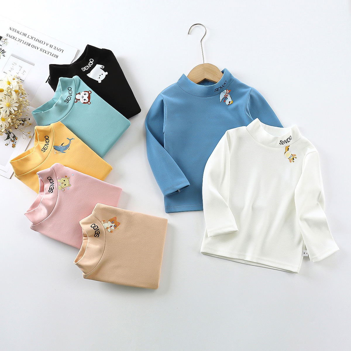 Детская футболка с длинным рукавом, новая, осень и весна