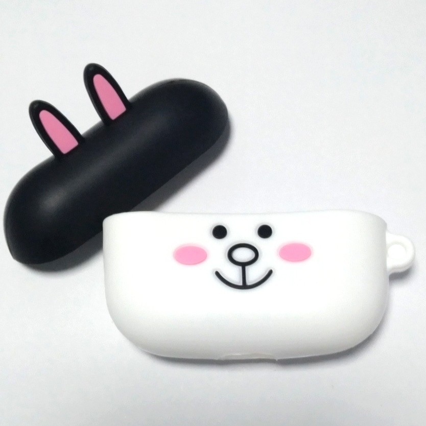 Защитный чехол для Bluetooth-гарнитуры, милый силиконовый чехол для AirPods Pro