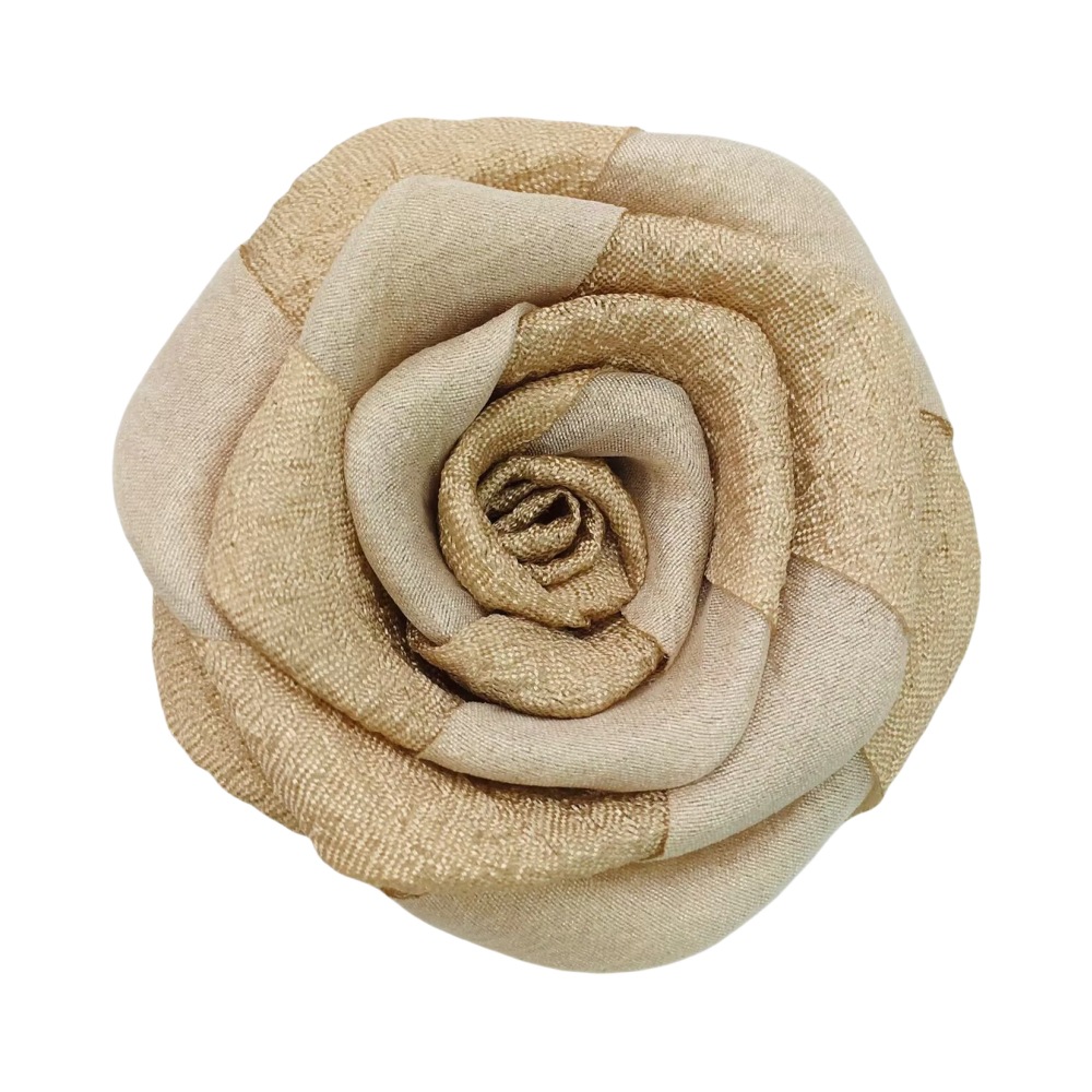 in stock 5cm dry rose fabric camellia hair accessories handmade diy corsage clothing accessories flower two-color