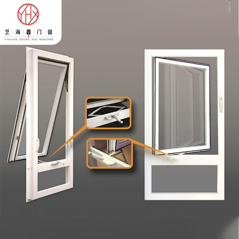 Australian Standard As2047 Certified Australian Export Hand-Cranked Window Australian Installation Wood Secondary Frame Aluminum Alloy Hand-Cranked Window