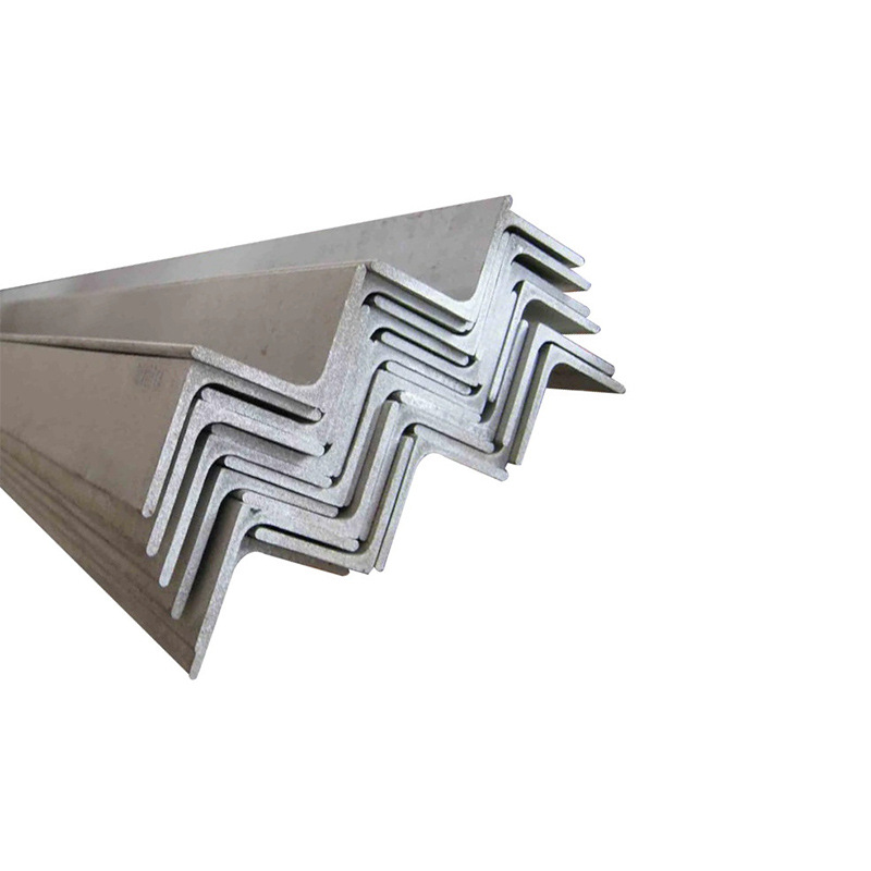 304 Stainless Steel Angle Steel 316L Stainless Steel Equal-Sided Angle Steel Manufacturer's Ready Stock Stainless Steel Profiles for Construction and Decoration