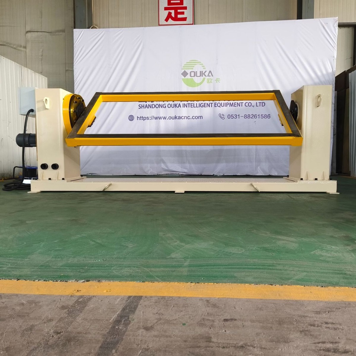 High-Precision U-Shaped Double Column Servo Changer 1 Ton Load Single and Double Shaft Horizontal Vertical 360 Degree Rotation