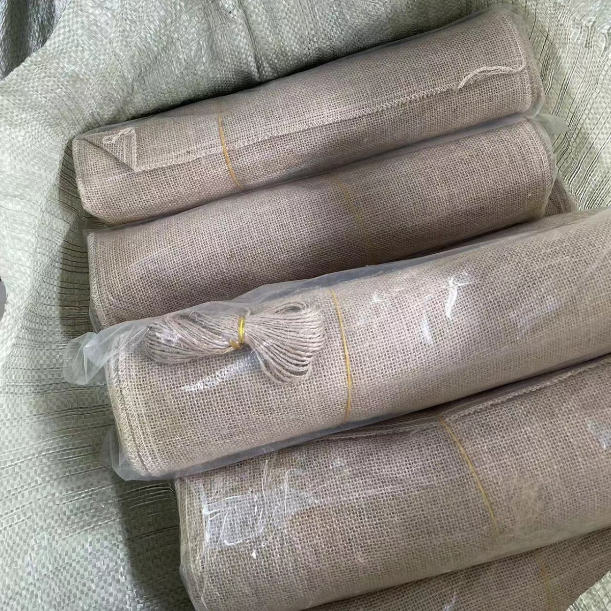 Factory Straight Hair Jute Burlap Burlap Gardening Burlap Roll Handmade Decoration DIY