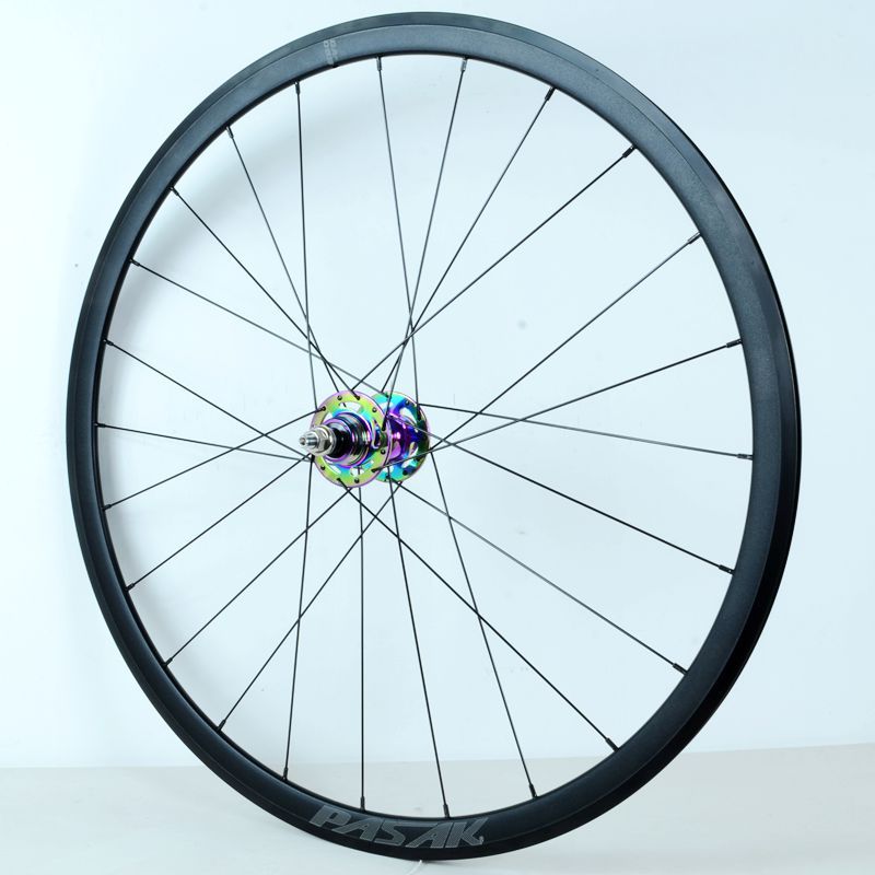 Bicycle Wheelset 700C Fixed Gear Wheelset Front and Rear Bearing Hub Fixed Gear Single Speed Fixed Gear Fixie