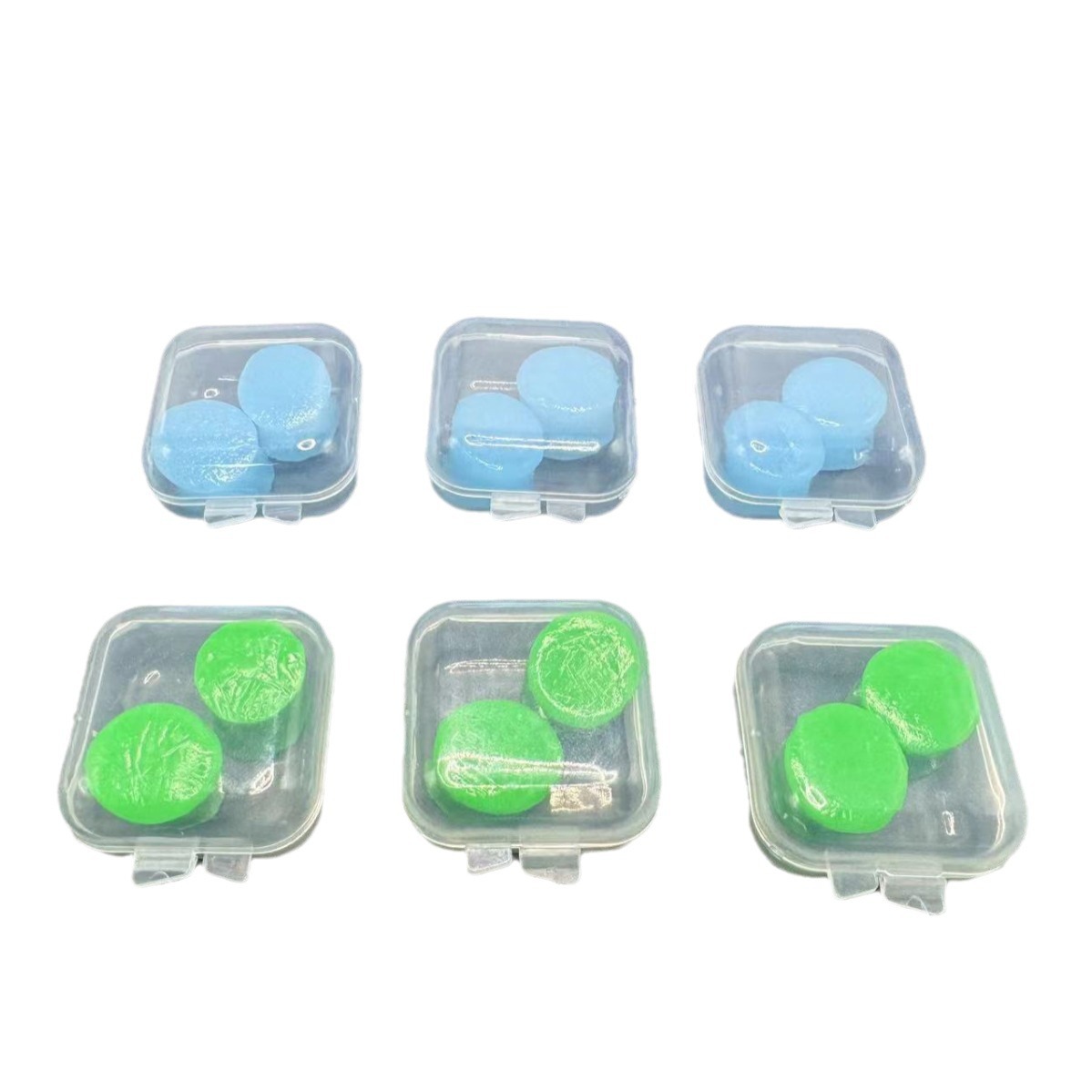 Silicone clay earplugs soft silicone plastic earplugs anti-noise soundproof dustproof Waterproof swimming earplugs 2.6 g/piece