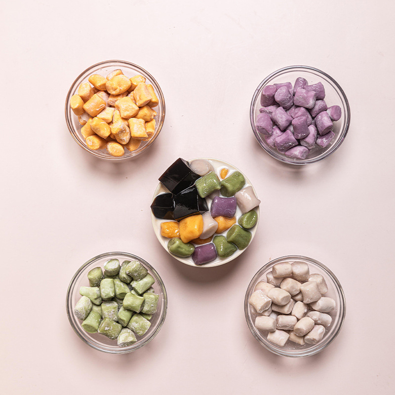 Large Taro Ball Sago Low Sugar Fresh Taro Fairy Semi-Finished Milk Tea Shop Special Additive-Free Mixed Package Small Taro Ball Set