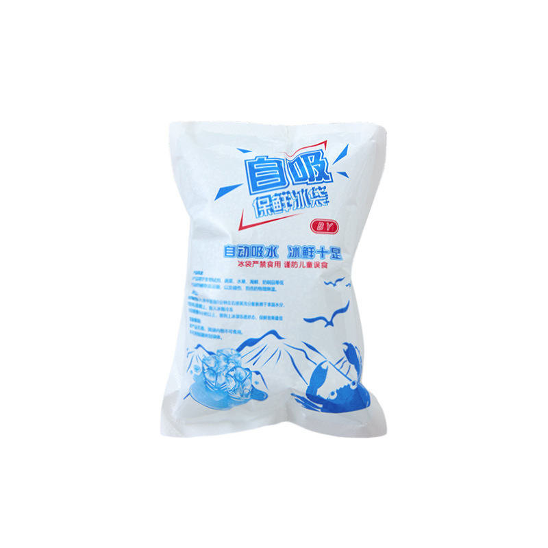 Self-absorbent ice bag disposable Fresh Fruit Express Special fresh-keeping refrigerated repeated use water-free ice bag